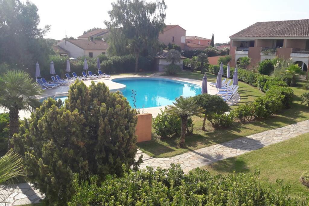 Appartement Les Pieds Dans L'Eau 300 M Plage - 2 Piscines Linguizzetta Eksteriør bilde